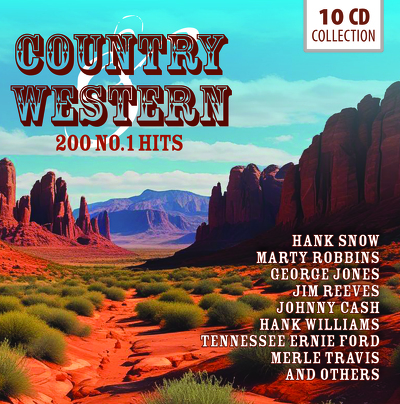 CD Shop - V/A COUNTRY & WESTERN: 200 NO. 1 HITS
