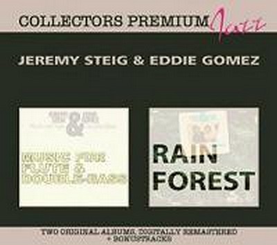 CD Shop - STEIG, JEREMY MUSIC FOR FLUTE AND DOUBLE-BASS & RAIN FOREST