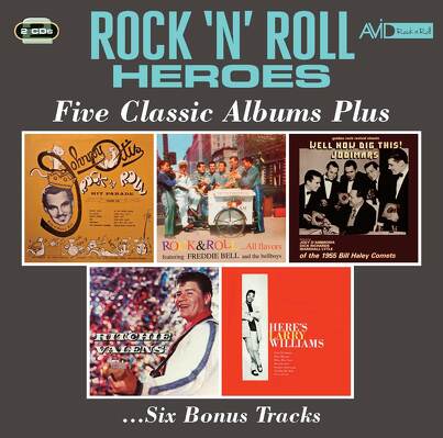 CD Shop - V/A ROCK N ROLL HEROES - FIVE CLASSIC ALBUMS PLUS