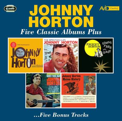 CD Shop - HORTON, JOHNNY FIVE CLASSIC ALBUMS PLU
