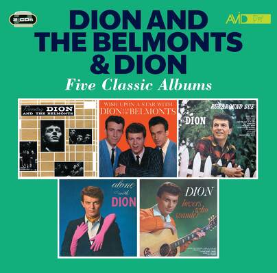 CD Shop - DION AND THE BELMONTS FIVE CLASSIC ALBUMS