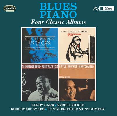 CD Shop - LEROY CARR / SPECKLED RED / ROOSEVELT SYKES BLUES PIANO: FOUR CLASSIC ALBUMS