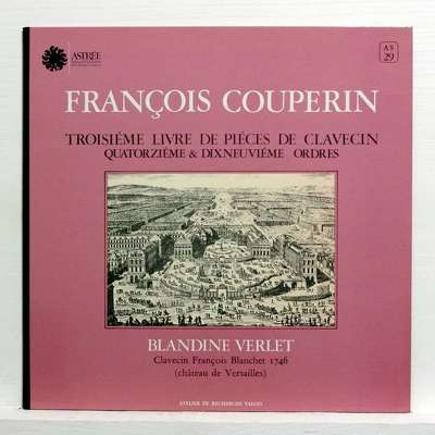CD Shop - COUPERIN, F. HARPSICHORD WORKS BOOK 3