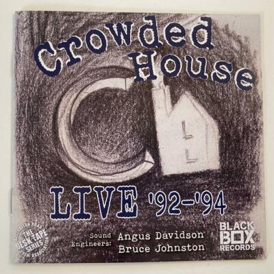 CD Shop - CROWDED HOUSE LIVE 92-94