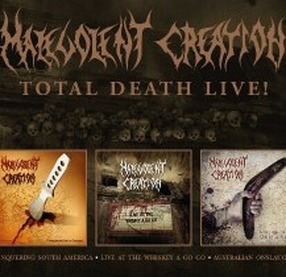CD Shop - MALEVOLENT CREATION TOTAL DEATH LIVE
