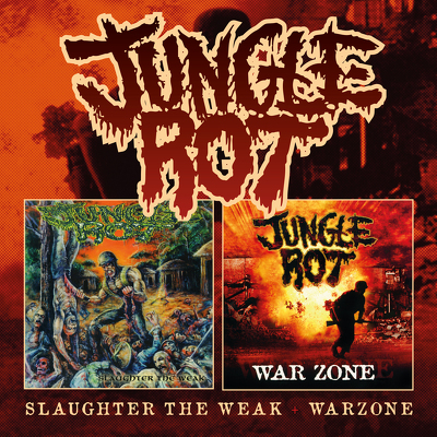 CD Shop - JUNGLE ROT SLAUGHTER THE WEAK / WARZONE