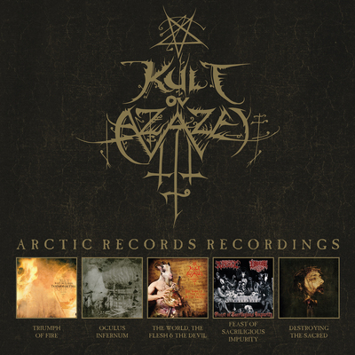 CD Shop - KULT OV AZAZEL ARCTIC RECORDS RECORDIN