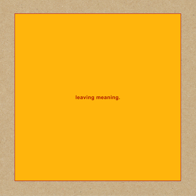 CD Shop - SWANS LEAVING MEANING