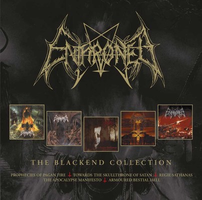 CD Shop - ENTHRONED BLACKEND YEARS