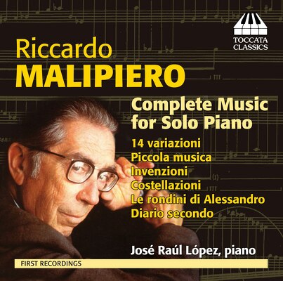 CD Shop - MALIPIERO ITALIAN PIANO MUSIC 1900-192