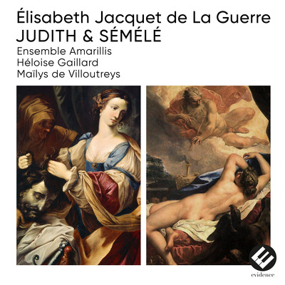 CD Shop - ENSEMBLE AMARILLIS / HELO ELISABETH JACQUET DE LA GUERRE: JUDITH & SEMELE