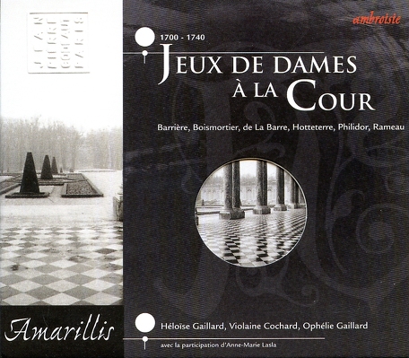 CD Shop - ENSEMBLE AMARILLIS & H... JEUX DE DAMES