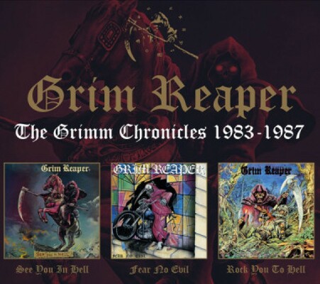 CD Shop - GRIM REAPER THE GRIMM CHRONICLES 83-87