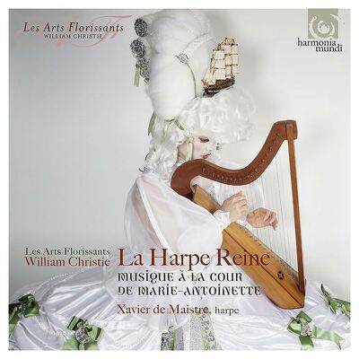 CD Shop - LES ARTS FLORISSANTS / XA LA HARPE REINE (MUSIC AT THE COURT OF MARIE-ANTOINETTE)