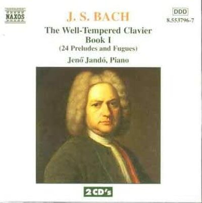 CD Shop - BACH THE WELL-TEMPERED KLAVIER BOOK 1
