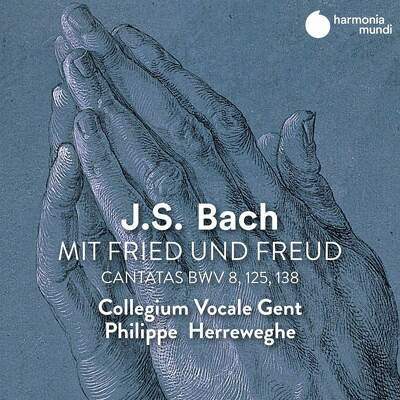 CD Shop - BACH, JOHANN SEBASTIAN CANTATAS BWV 8, 125, 138 - MIT FRIED UND FREUD