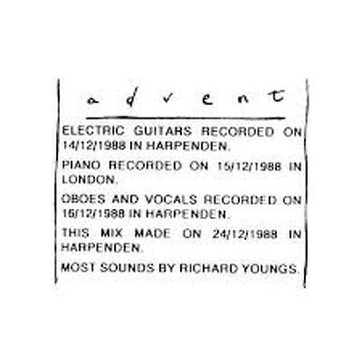 CD Shop - YOUNGS, RICHARD ADVENT