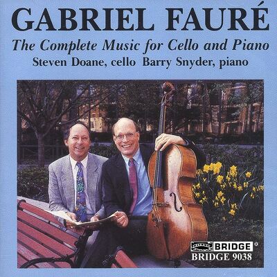 CD Shop - FAURE THE MUSIC FOR CELLO AND PIANO