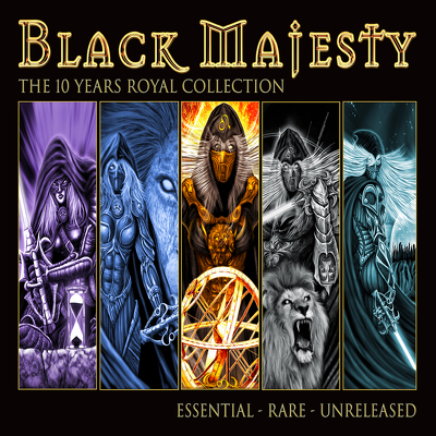 CD Shop - BLACK MAJESTY THE 10 YEARS ROYAL COLLE
