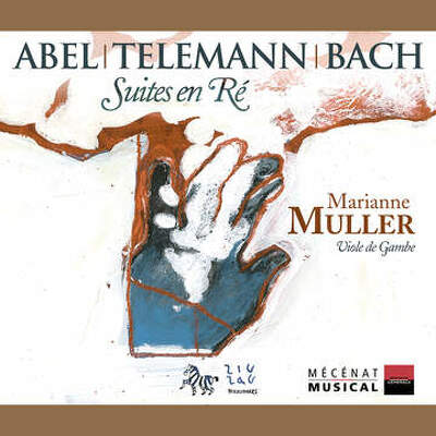 CD Shop - LES OMBRES/MARGAUX BLANCH BACH-ABEL SOCIETY