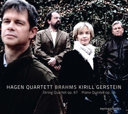 CD Shop - HAGEN QUARTETT / KIRILL G BRAHMS: STRING QUARTET OP. 67 & PIANO QUINTET OP. 34