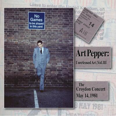 CD Shop - ART PEPPER UNRELEASED ART VOL. III: