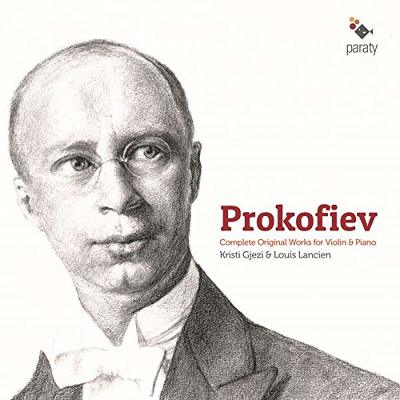 CD Shop - PROKOFIEV, S. COMPLETE ORIGINAL WORKS FOR VIOLIN & PIANO
