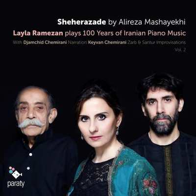 CD Shop - LAYLA RAMEZAN 100 YEARS OF IRANIAN PIA