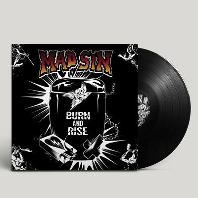 CD Shop - MAD SIN BURN AND RISE