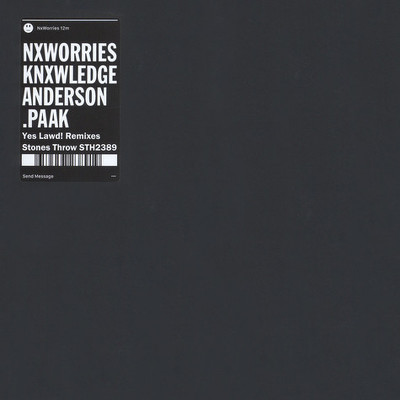 CD Shop - NXWORRIES & KNXWLEDGE & ANDERSON PAAK - 