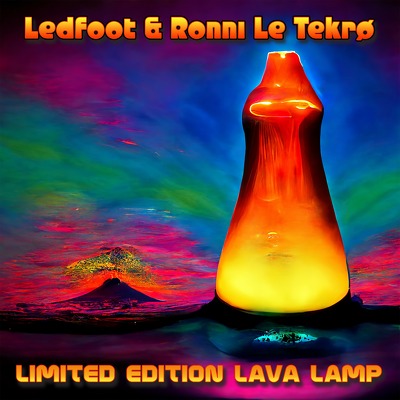 CD Shop - LEDFOOT & RONNI LE TEKRO LIMITED EDITION LAVA LAMP