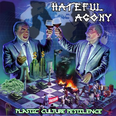 CD Shop - HATEFUL AGONY PLASTIC, CULTURE, PESTILENCE