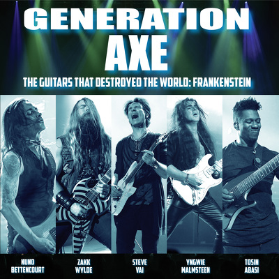 CD Shop - VAI/WYLDE/MALMSTEEN/BETTE GENERATION AXE: GUITARS THAT DESTROYED THE WORLD: LIVE IN CHINA