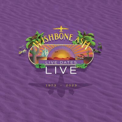 CD Shop - WISHBONE ASH LIVE DATES LIVE BLACK LTD