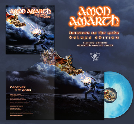CD Shop - AMON AMARTH DECEIVER OF THE GODS BLUE
