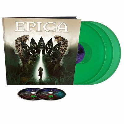 CD Shop - EPICA OMEGA ALIVE + BRD EARBOOK LTD.