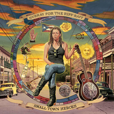 CD Shop - HURRAY FOR THE RIFF RAFF SMALL TOWN HEROES