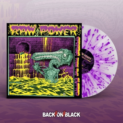 CD Shop - RAW POWER SCREAMS FROM THE GUTTER
