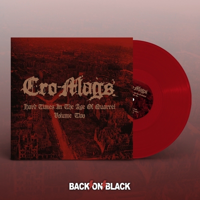 CD Shop - CRO-MAGS HARD TIMES IN THE AGE OF QUAR