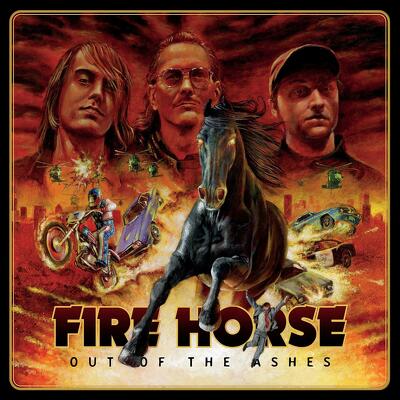 CD Shop - FIRE HORSE OUT OF THE ASHES BLACK LTD.