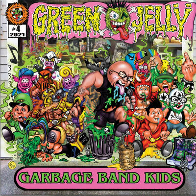 CD Shop - GREEN JELLY GARBAGE BAND KIDS LTD.