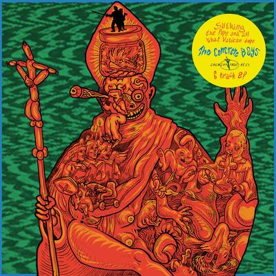 CD Shop - CONCRETE BOYS, THE SUCKING THE POPE AN