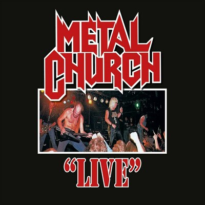 CD Shop - METAL CHURCH LIVE BLACK LTD.