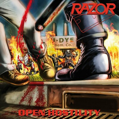 CD Shop - RAZOR OPEN HOSTILITY SPATTER LTD.