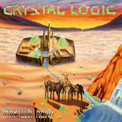 CD Shop - MANILLA ROAD CRYSTAL LOGIC BLACK LTD.