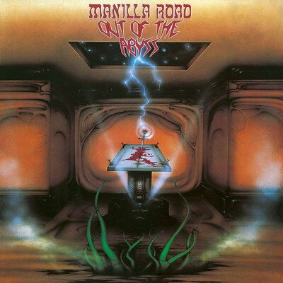 CD Shop - MANILLA ROAD OUT OF THE ABYSS BLACK LT