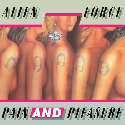 CD Shop - ALIEN FORCE PAIN AND PLEASURE BLACK LT