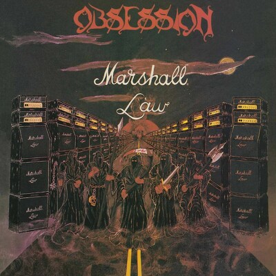 CD Shop - OBSESSION MARSHALL LAW BLACK LTD.
