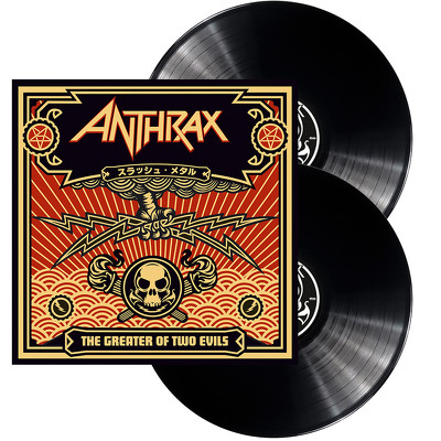 CD Shop - ANTHRAX GREATER OF TWO EVILS