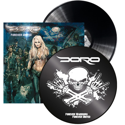 CD Shop - DORO FOREVER UNITED (LIMITED EDITION GATEFOLD ETCHED DOUBLE VINYL)